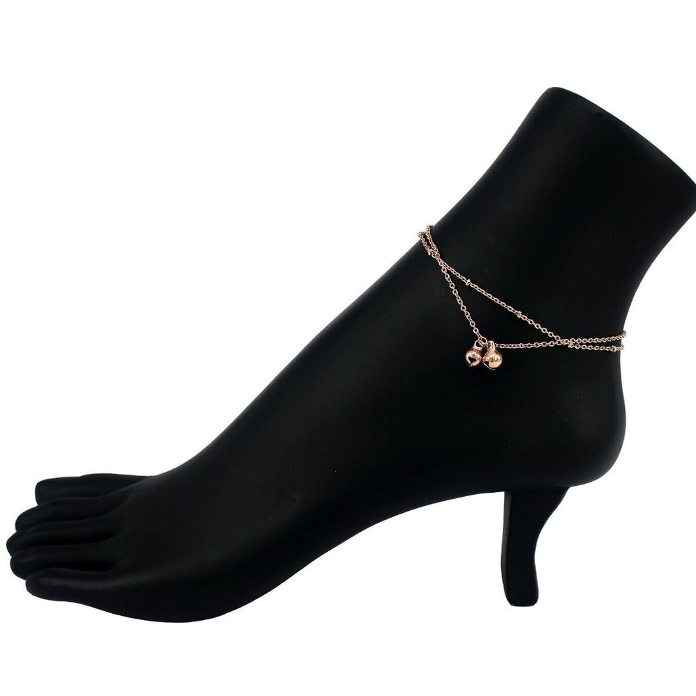 316L Steel Ladies Rose Gold Bracelet